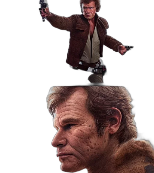 jacket, weapon, staff, creature transparent PNG cut-out