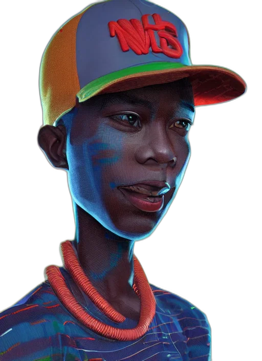 face, hat, creature, mask transparent PNG cut-out