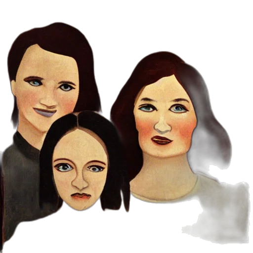 face, jewelry, cartoon, photorealistic transparent PNG cut-out