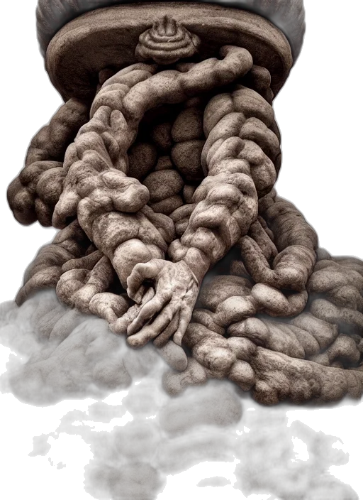 hair, creature, jacket, food transparent PNG cut-out