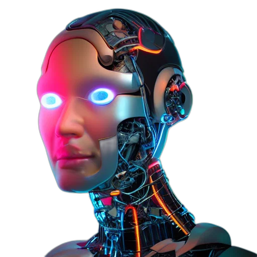 robot, face, mask, animal transparent PNG cut-out
