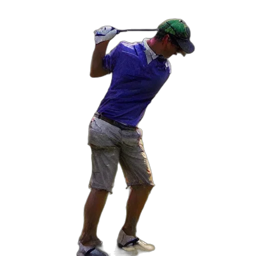 staff, random, golf, player transparent PNG cut-out