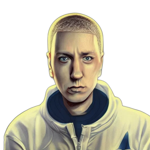 jacket, face, staff, robot transparent PNG cut-out