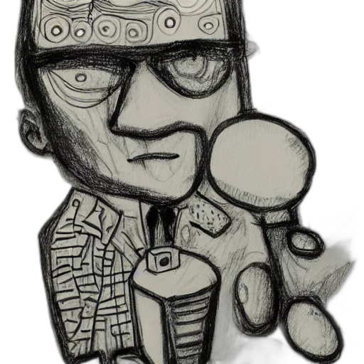 staff, jewelry, robot, face transparent PNG cut-out