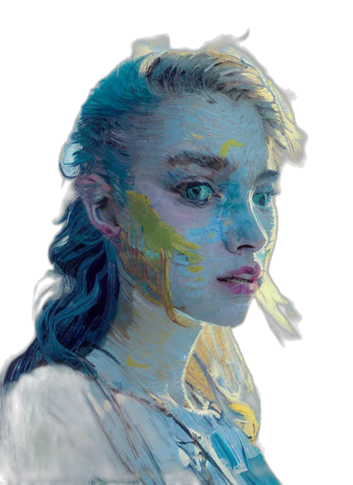 face, dragon, creature, fantasy art transparent PNG cut-out