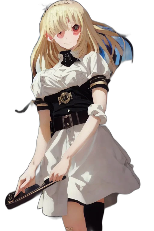 dress, staff, sword, weapon transparent PNG cut-out