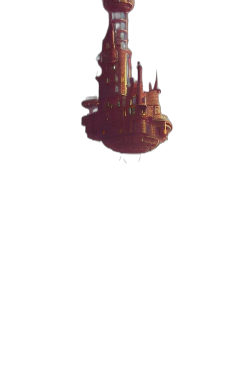 crown, building, hat, robot transparent PNG cut-out
