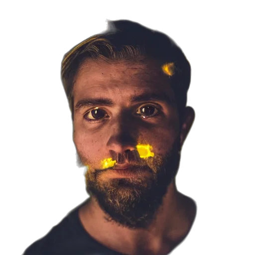 face, mask, creature, staff transparent PNG cut-out