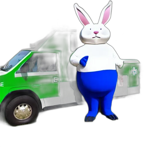car, animal, 3d render, concept art transparent PNG cut-out
