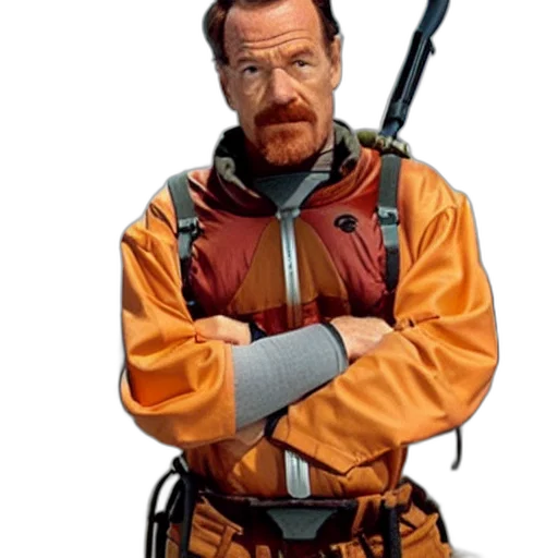 jacket, staff, weapon, animal transparent PNG cut-out