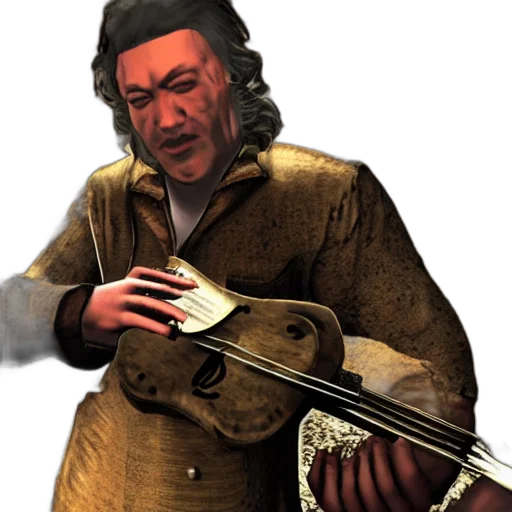 weapon, staff, mask, jacket transparent PNG cut-out