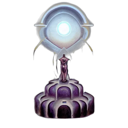 staff, robot, crown, jewelry transparent PNG cut-out