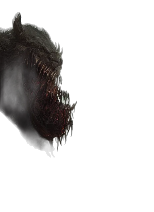 creature, mask, hair, face transparent PNG cut-out