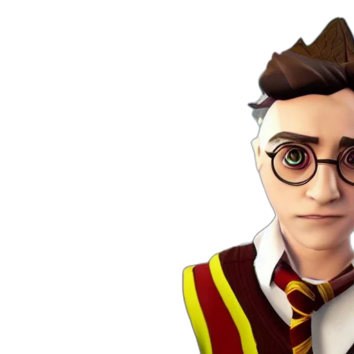 staff, face, 3d render, concept art transparent PNG cut-out