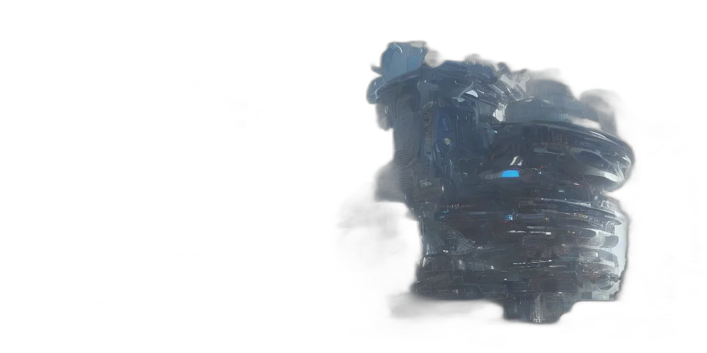 car, robot, mask, weapon transparent PNG cut-out