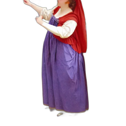 dress, staff, crown, sword transparent PNG cut-out