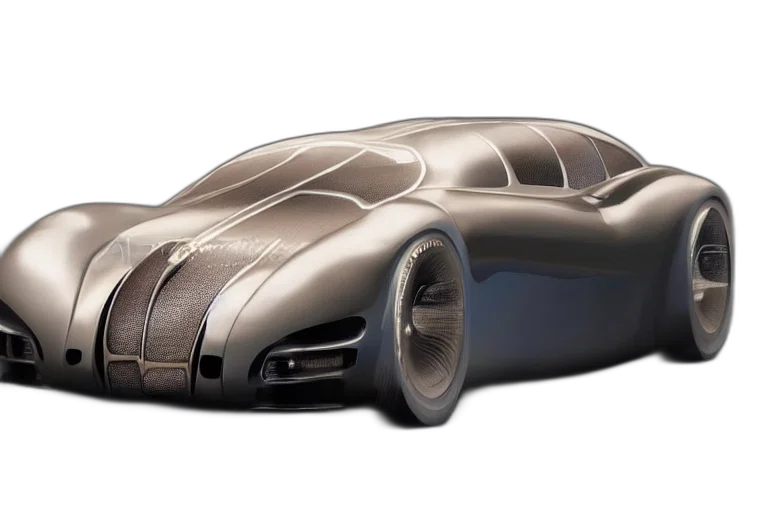 car, 3d render, concept art, photorealistic transparent PNG cut-out