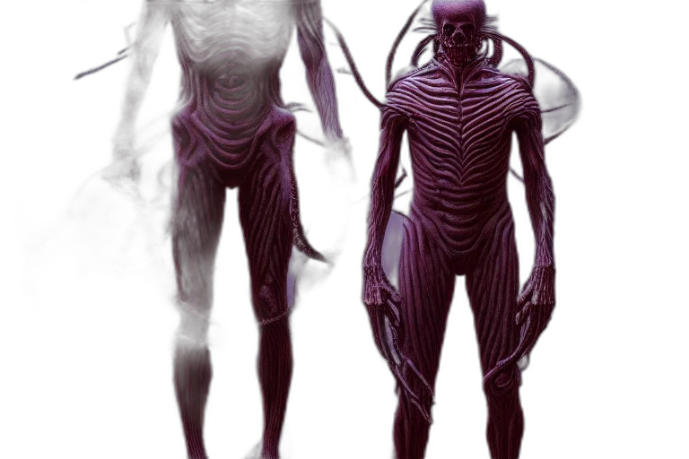 creature, concept art, 3d render, fantasy art transparent PNG cut-out