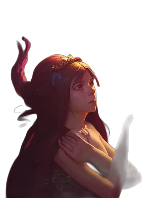 crown, dragon, dress, creature transparent PNG cut-out