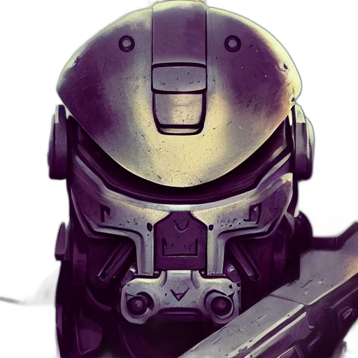 robot, weapon, face, mask transparent PNG cut-out