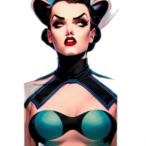 hat, comic book art, concept art, fantasy art transparent PNG cut-out