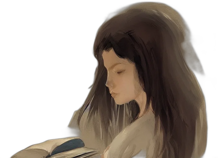 hair, face, mask, sword transparent PNG cut-out