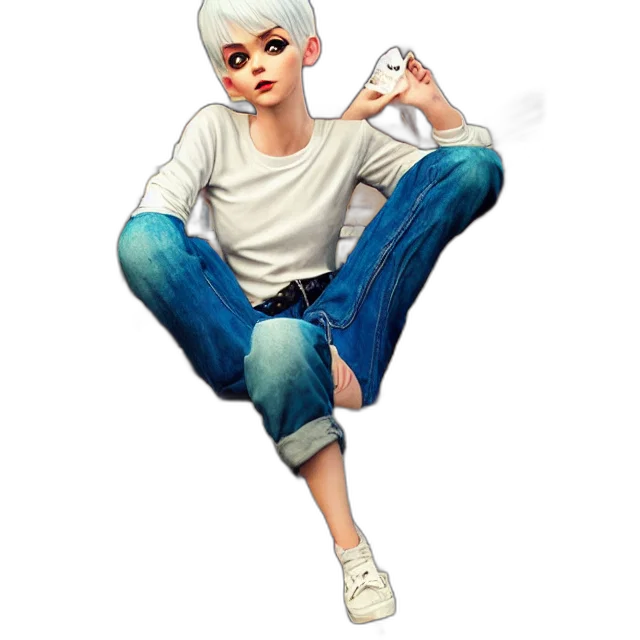 concept art, 3d render, cartoon, photorealistic transparent PNG cut-out