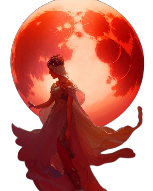 crown, dress, dragon, staff transparent PNG cut-out