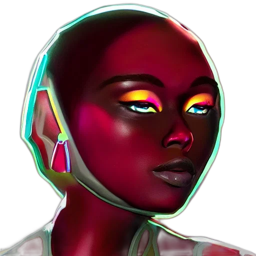 face, robot, mask, jewelry transparent PNG cut-out