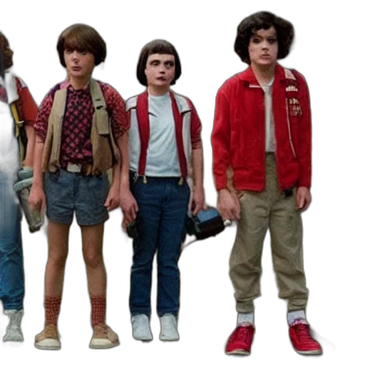 3d render, concept art, stranger, things transparent PNG cut-out