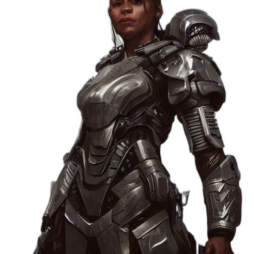 robot, weapon, concept art, fantasy art transparent PNG cut-out