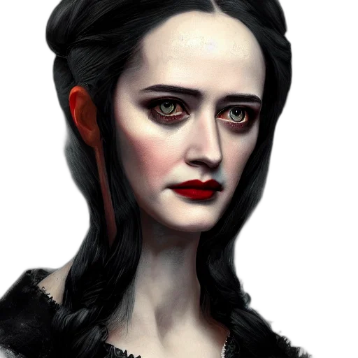 face, fantasy art, concept art, photorealistic transparent PNG cut-out