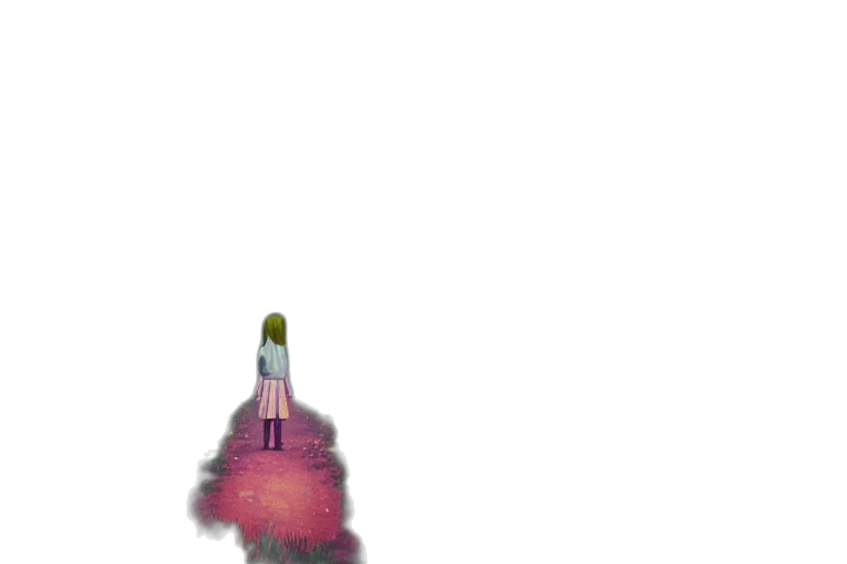 bottle, dress, hair, robot transparent PNG cut-out