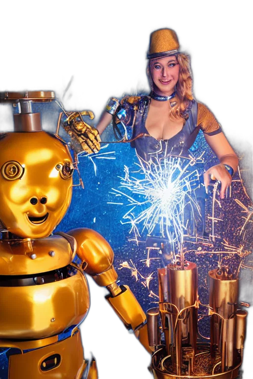 robot, portrait, photo, huge transparent PNG cut-out
