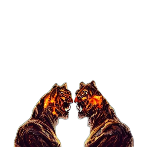 animal, mask, crown, creature transparent PNG cut-out