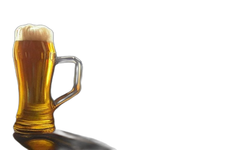 bottle, crown, photorealistic, 3d render transparent PNG cut-out