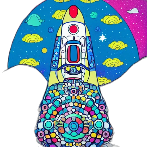 umbrella, dress, jacket, robot transparent PNG cut-out