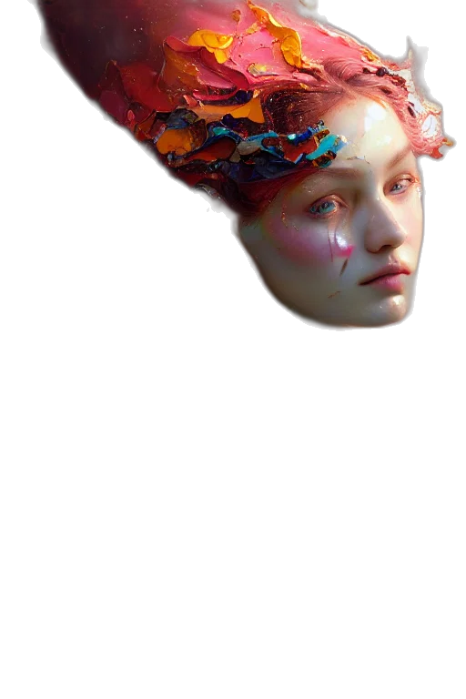 face, mask, crown, hat transparent PNG cut-out