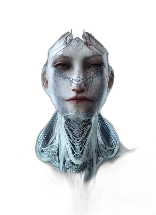 mask, face, creature, crown transparent PNG cut-out