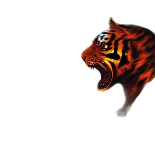 animal, creature, 3d render, photorealistic transparent PNG cut-out