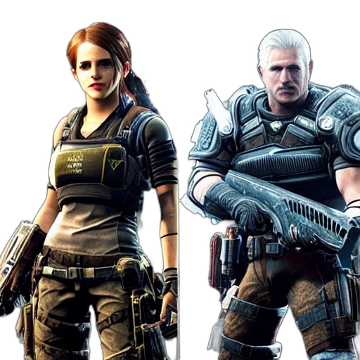 concept art, 3d render, cyberpunk, comic book art transparent PNG cut-out
