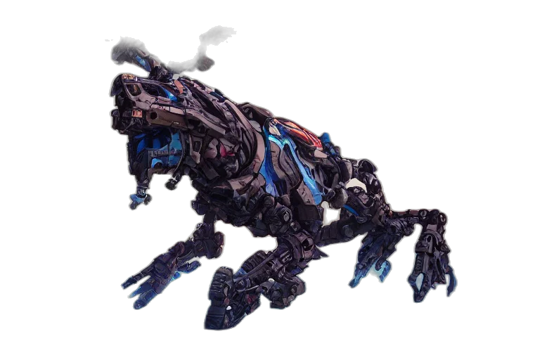 robot, dragon, creature, animal transparent PNG cut-out