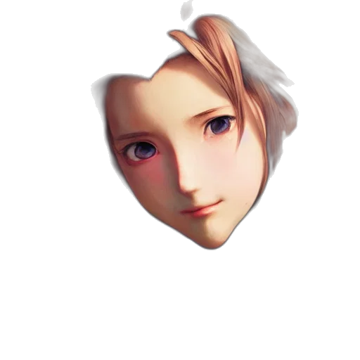 face, mask, crown, creature transparent PNG cut-out