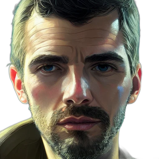 face, mask, staff, photorealistic transparent PNG cut-out