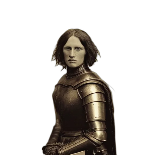 sword, staff, face, robot transparent PNG cut-out