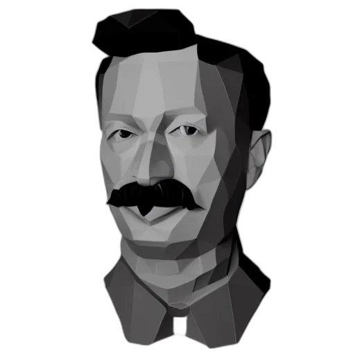 face, mask, staff, pixel art transparent PNG cut-out