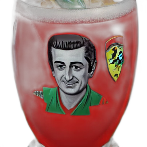 face, bottle, photorealistic, cartoon transparent PNG cut-out