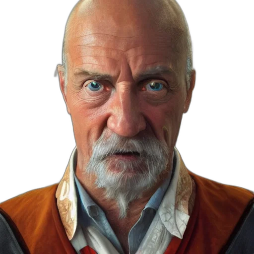 face, jacket, mask, staff transparent PNG cut-out