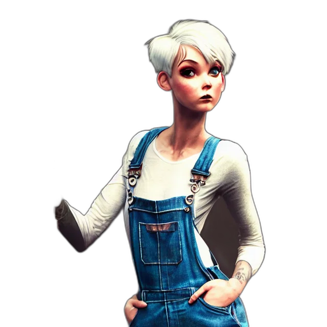 dress, staff, robot, jacket transparent PNG cut-out