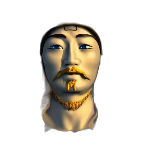face, mask, staff, crown transparent PNG cut-out